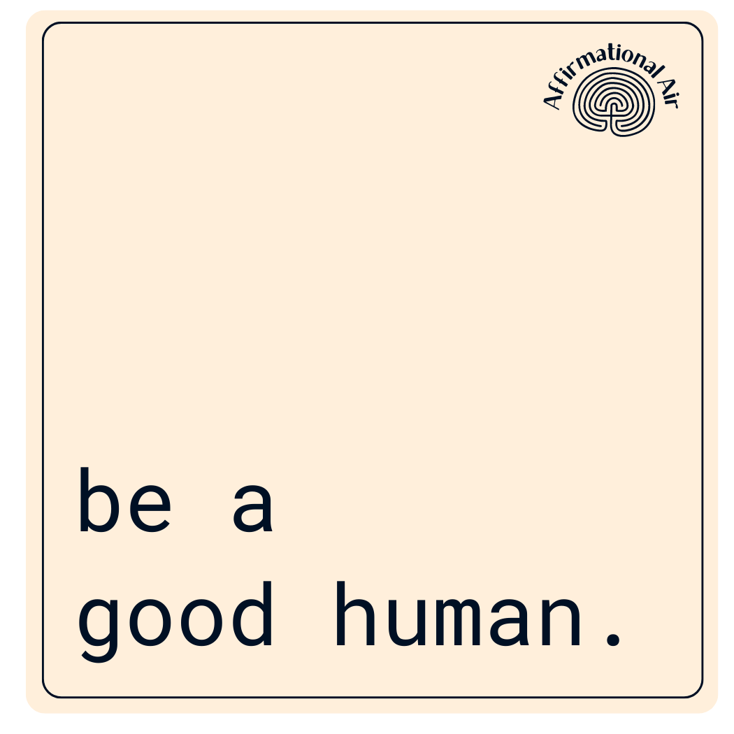 be good.